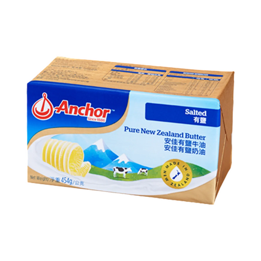 紐西蘭Anchor安佳有鹽奶油 454g