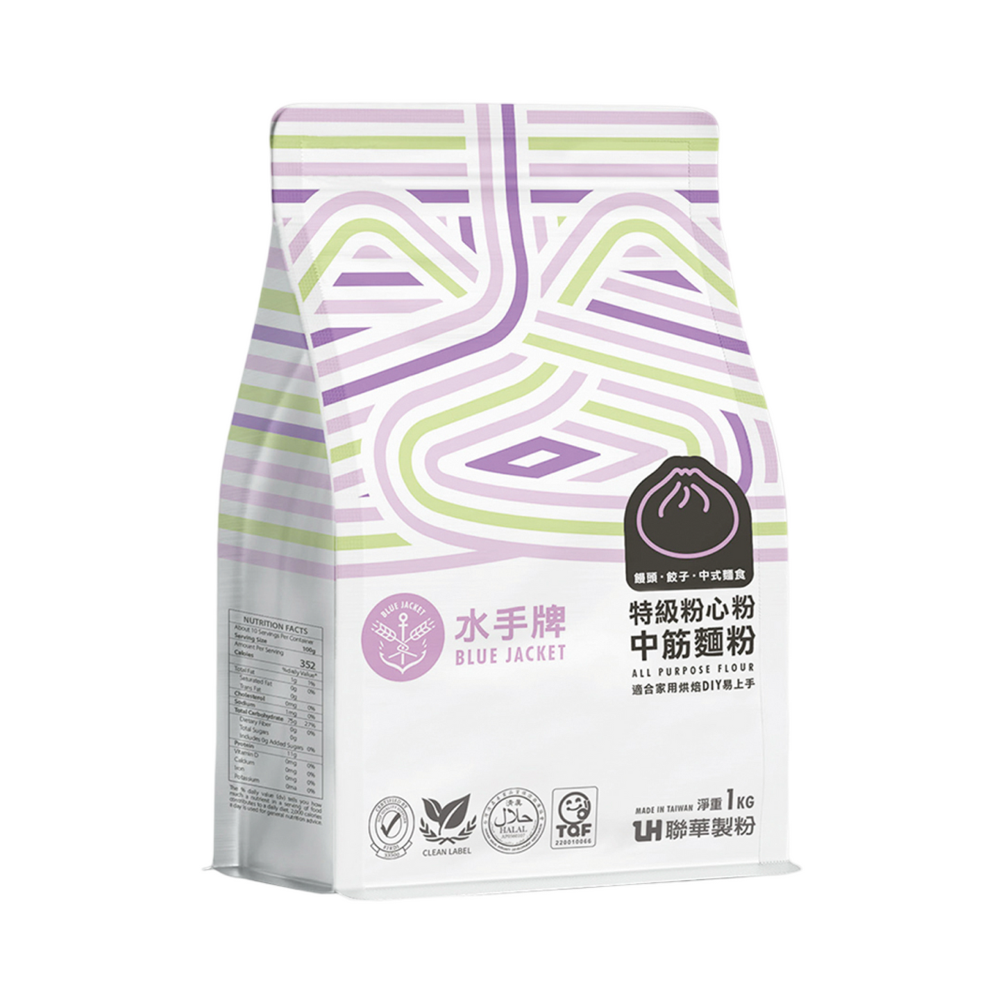 【水手牌】特級粉心粉(中筋麵粉)1kg