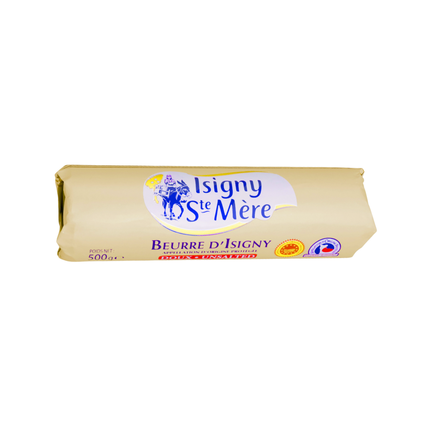 法國【依思尼ISIGNY 】無鹽發酵奶油 500g