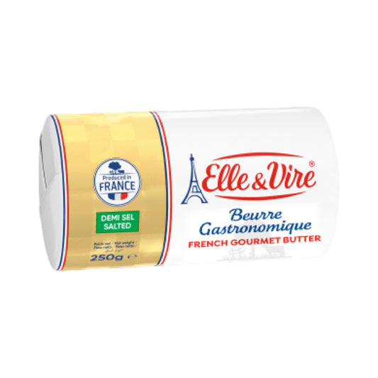 【法國】愛樂薇(Elle & Vire)有鹽發酵奶油條250g