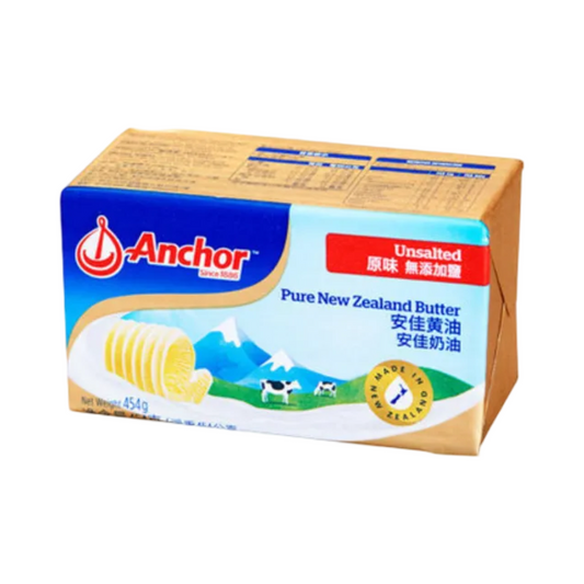 紐西蘭Anchor安佳無鹽奶油 454g