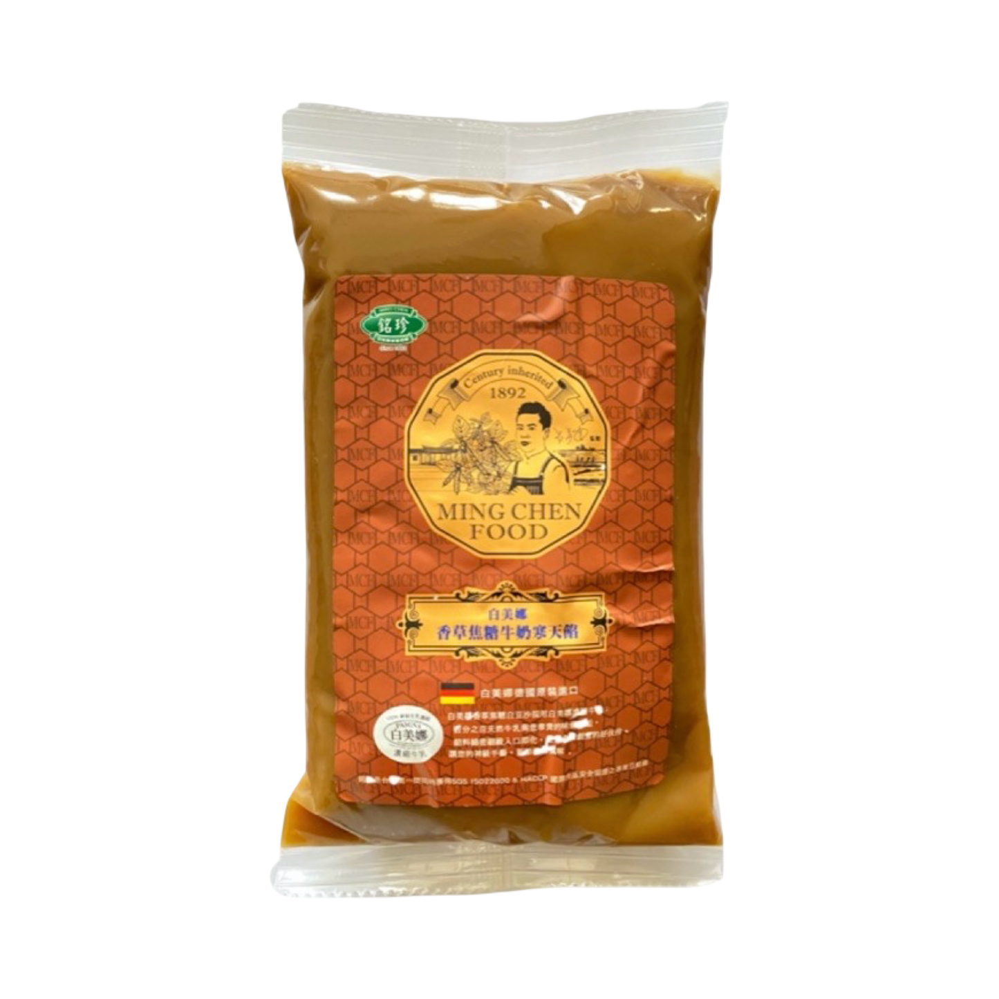 【銘珍x呂昇達】白美娜香草焦糖牛奶寒天餡1kg