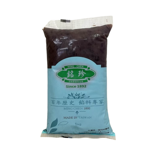 【銘珍】高雄9號特級紅豆粒餡 1kg〔冷藏〕