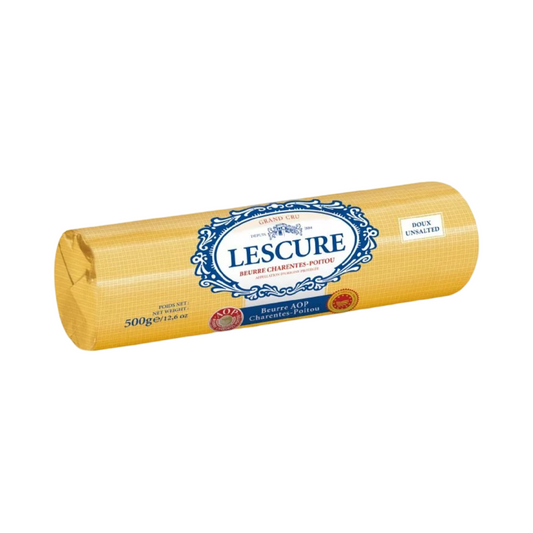 【法國萊思克】LESCURE無鹽發酵奶油(250g)